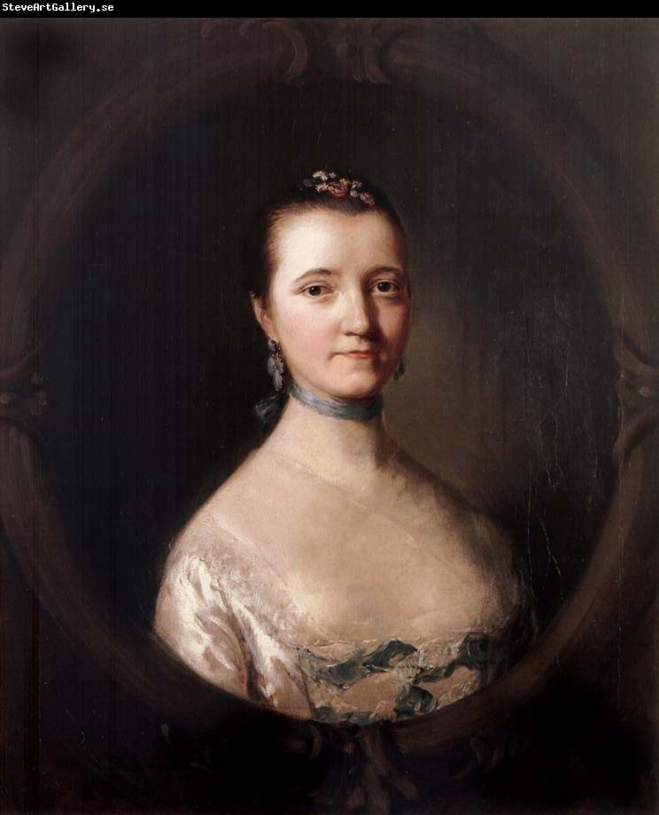 Thomas Gainsborough Portrai of Mary,Mrs John Vere